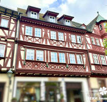BERK Immobilien - liebevoll sanierte Stadtwohnung mit Altbauflair, Tiefgarage und Loggia im Herzen von Miltenberg