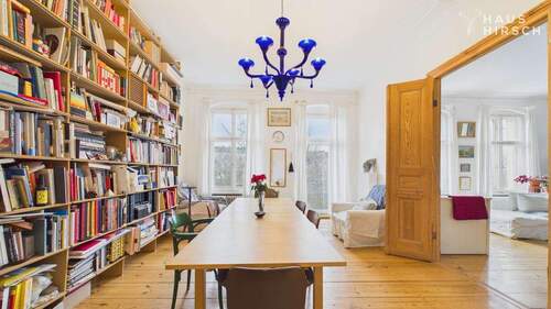 Ess-/Wohnzimmer - 3 Zimmer Etagenwohnung in Berlin