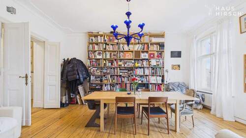 Ess-/Wohnzimmer - Etagenwohnung mit 100,00 m&sup2; in Berlin zum Kaufen