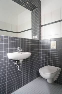 Gäste-WC mit Tageslicht - 