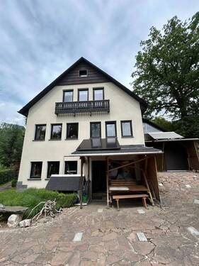 Hausansicht Neubau - 7 Zimmer Einfamilienhaus zum Kaufen in Augustusburg