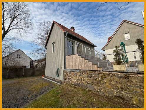 Hinteransicht - 2 Zimmer Mehrfamilienhaus, Wohnhaus in Lauterbach / Heblos