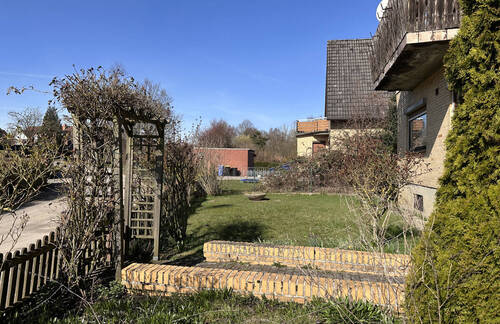 Vorderseite des Grundstücks - Grundstück zum Kaufen in Seevetal