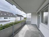 Wohnzimmer-Balkon - Etagenwohnung mit 108,10 m&sup2; in Bad Rappenau zum Kaufen