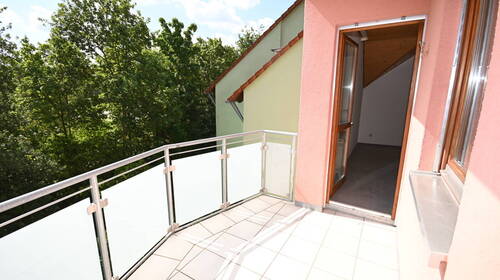 Balkon nach Osten - 