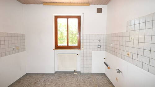 Platz für die Einbauküche - 