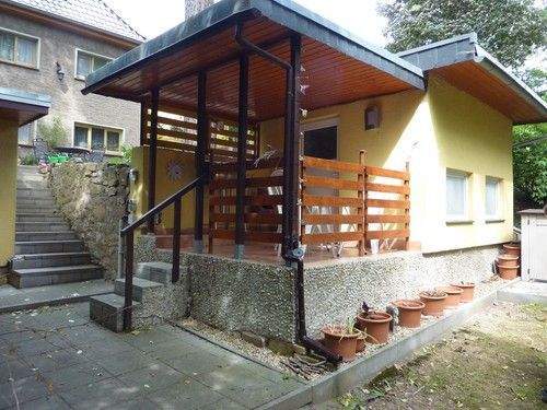 Gartenhaus mit Terrasse - 