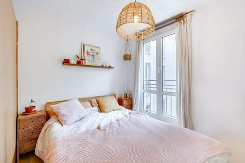 Schlafzimmer - Etagenwohnung mit 84,70 m² in München zum Kaufen