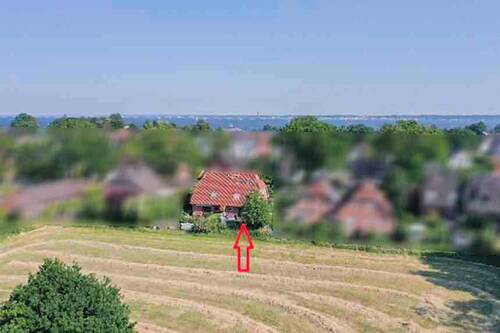 Drohnenbild - 4 Zimmer Doppelhaushälfte in Strande