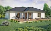 Ansicht_Bungalow_SH115WB_XXL_Var.B - 5 Zimmer Bungalow zum Kaufen in Wiedemar