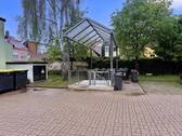 Mülltonnenstellplatz, Zugang von Hof in Tiefgarage - Etagenwohnung mit 55,30 m&sup2; in Gotha zum Kaufen