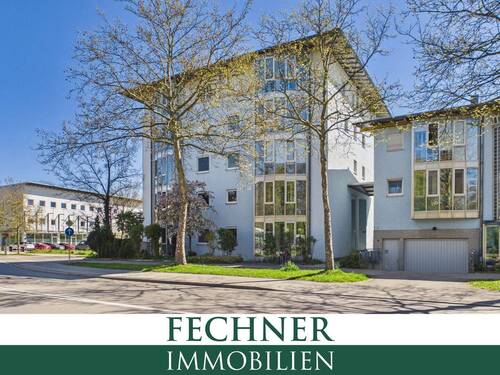 Außenansicht - Sofort verfügbare 2-ZKB-Wohnung mit Aufzug, Tiefgaragen-Stellplatz und Einbauküche - nahe Klinikum!