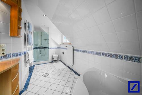 Dusche im Hauptbad - 