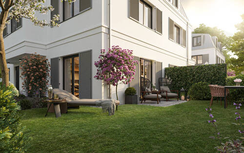 Außenvisualisierung - Mehrfamilienhaus, Wohnhaus mit 125,20 m² in München zum Kaufen