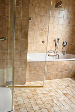 Badewanne und Dusche - 