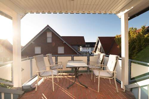 Balkon - 3 Zimmer Etagenwohnung in Cuxhaven / Duhnen
