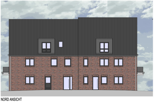 Ansicht nord - Etagenwohnung mit 39,60 m² in Oldenburg zum Kaufen