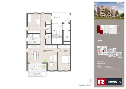 Alpenschimmern Wohnung A.4.4 - 