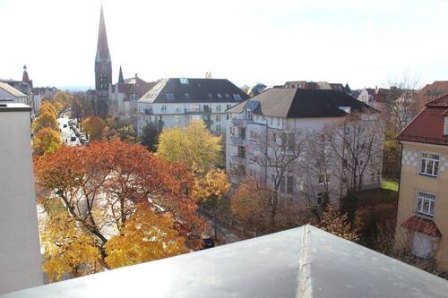 Blick vom Balkon - 