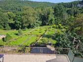 Ausblick vom OG in den Garten und Natur - 