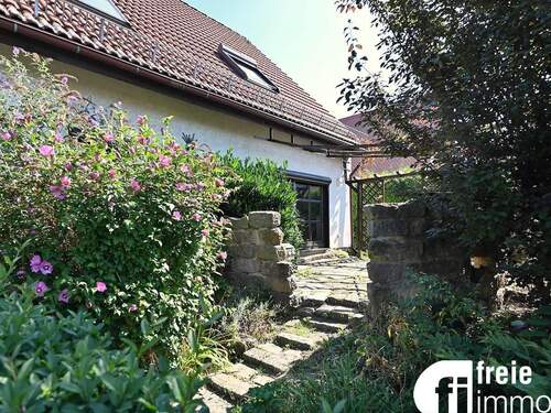 Blick zur Terrasse - 