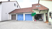 Einzelgarage mit Stellplatz davor - 