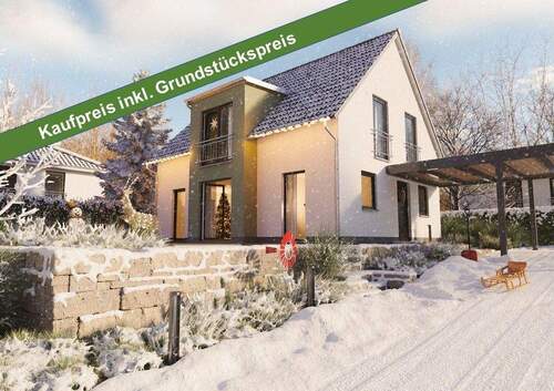 LH 121 Winter dark - Mit Grundstück: Ihr energiesparendes, großzügiges und helles Town & Country Haus in Dörnberg