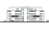 Nordansicht - 4 Zimmer Etagenwohnung zum Kaufen in Paderborn