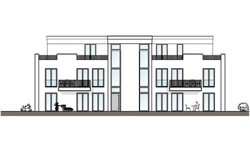 Nordansicht - 4 Zimmer Etagenwohnung zum Kaufen in Paderborn