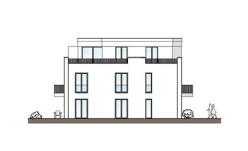 Südansicht - Etagenwohnung mit 93,20 m² in Paderborn zum Kaufen