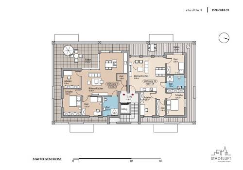 Staffelgeschoss - 