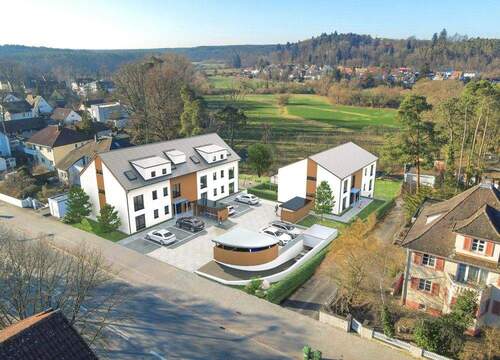 Vogelperspektive - Etagenwohnung mit 83,10 m² in Roth zum Kaufen
