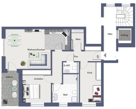 ETW 5 - Obergeschoss - 