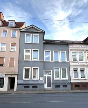 Frontansicht.jpeg - Mehrfamilienhaus mit Praxis- und Gewerbe- einheit Bielefeld Zentrum als Investitionsobjekt