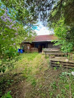 Holzhütte - Doppelhaushälfte mit 178,00 m&sup2; in Schalkau zum Kaufen