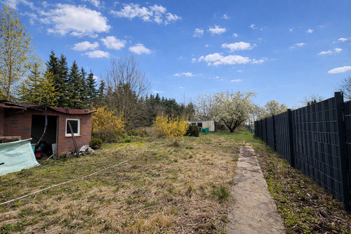 Garten - 1 Zimmer Reihenendhaus in Büddenstedt