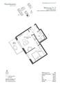 Grundriss - Etagenwohnung mit 46,10 m² in Haar zum Kaufen