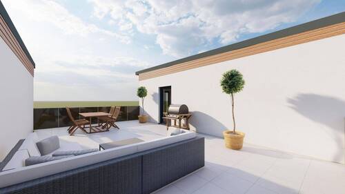 Wohnung 1 Dachterasse - 