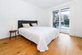 Schlafzimmer mit Bergblick - 