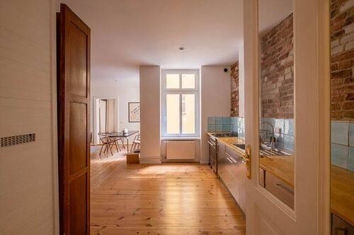 Blick vom Flur zur Küche - 