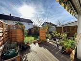 Terrasse - Schönes modernisiertes Reihenmittelhaus mit Garten in familienfreundlicher Lage in Isny i. A.