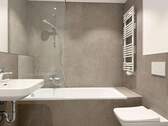 Badezimmer - Etagenwohnung mit 83,00 m² in München zur Miete