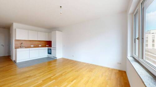Wohn- & Essbereich - Etagenwohnung mit 49,90 m&sup2; in Frankfurt am Main zur Miete
