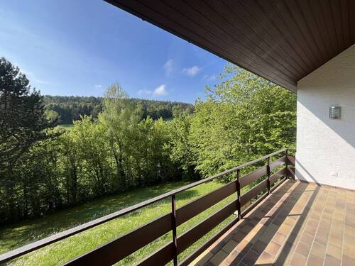 Balkon - Natur Pur! 4-Zimmer-Wohnung mit Blick ins Grüne