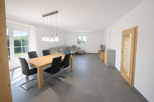 Wohnzimmer Erdgeschoss - 6 Zimmer Einfamilienhaus zum Kaufen in Großbothen