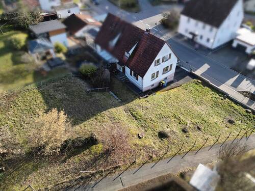 Gebäudeansicht - Drohne - 4 Zimmer Doppelhaushälfte zum Kaufen in Dürbheim