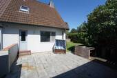 Süd-Terrasse - Endhaus mit sonniger Terrasse und schönem Garten in Westerland