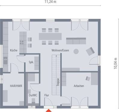 Stadtvilla_16_EG - Mehrfamilienhaus, Wohnhaus mit 187,00 m² in Nünschweiler zum Kaufen
