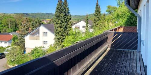 Balkon 2 mit Ausblick - 