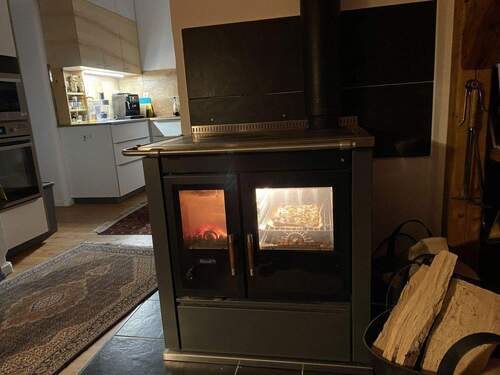 Holzküchenofen mit Backfach - 